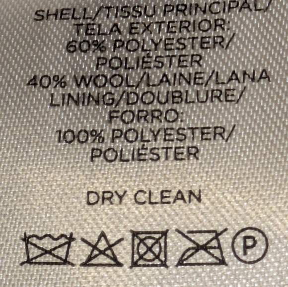 Ann Taylor Wool Blend Crew Neck Coat Size L - Picture 15 of 16